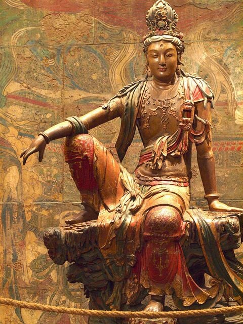 넬슨 앳킨스 미술관 소장 불상 남해의 관음(Guanyin of the Southern Sea) | 인스티즈
