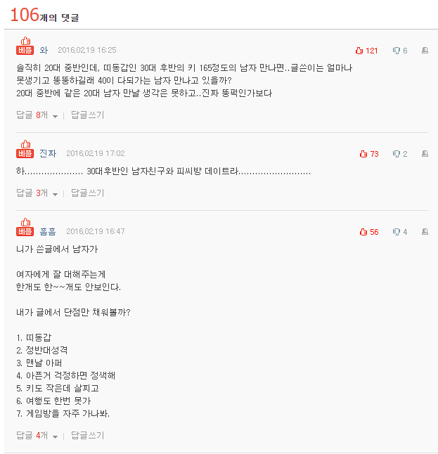 매일 아픈 남친 | 인스티즈
