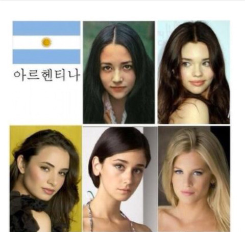 각 나라별 미인상.jpg | 인스티즈