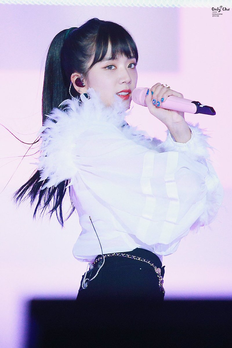 반묶음머리가 잘어울리는 블랙핑크 지수.jpgif | 인스티즈