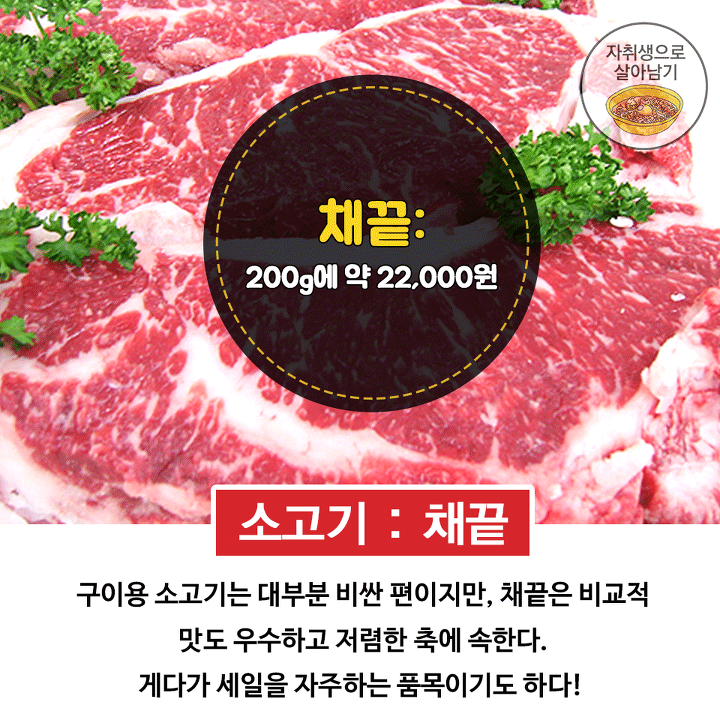 고기는 사랑입니다... 자취생 가성비 고기부위 | 인스티즈