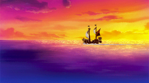 청량하고 시원한 애니 바다움짤 gif | 인스티즈