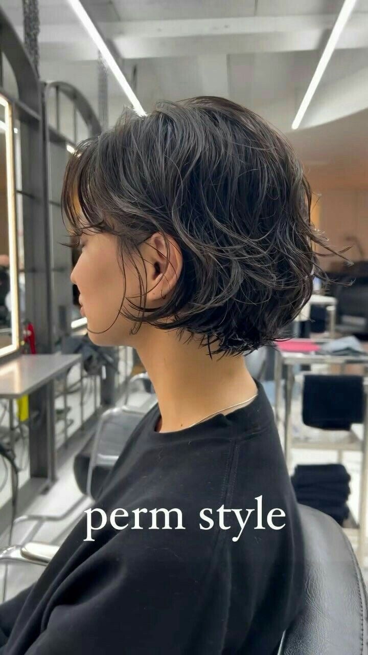 단발붐은 온다... 요즘 인기 많다는 단발 빈티지펌 ✂️ | 인스티즈