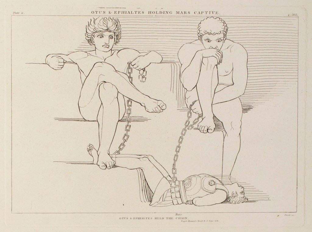 올림포스 신들한테 도전한 두 거인 형제 오토스와 에피알테스 | 인스티즈