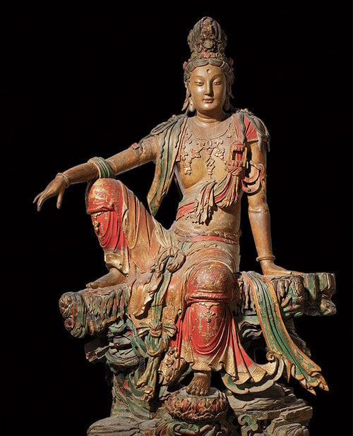 넬슨 앳킨스 미술관 소장 불상 남해의 관음(Guanyin of the Southern Sea) | 인스티즈