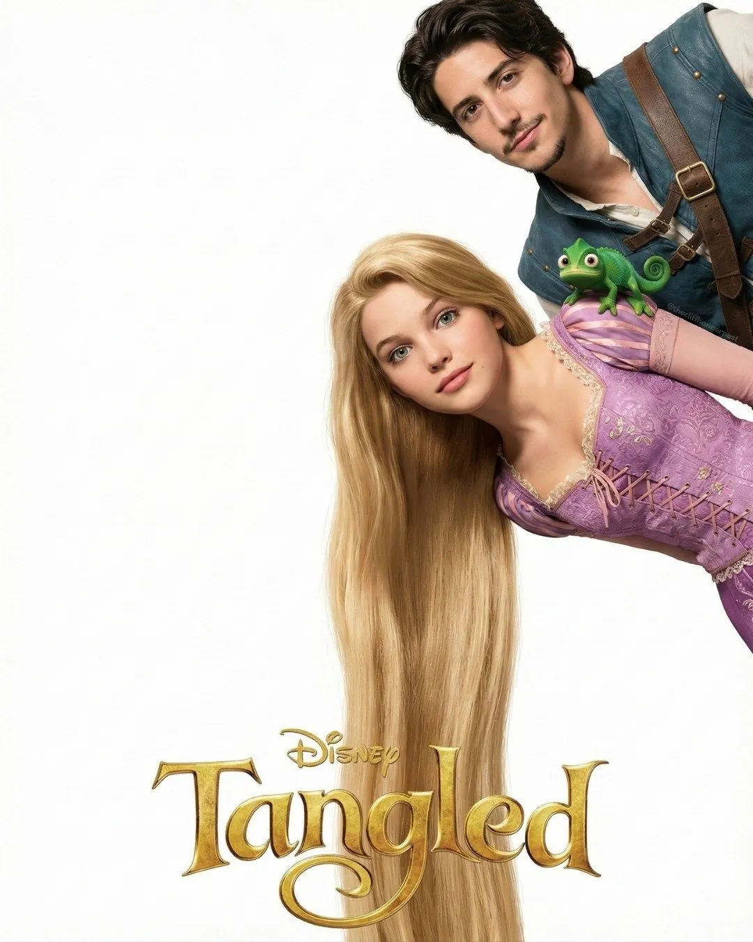 라푼젤 실사화 팬메이드 포스터.jpg | 인스티즈