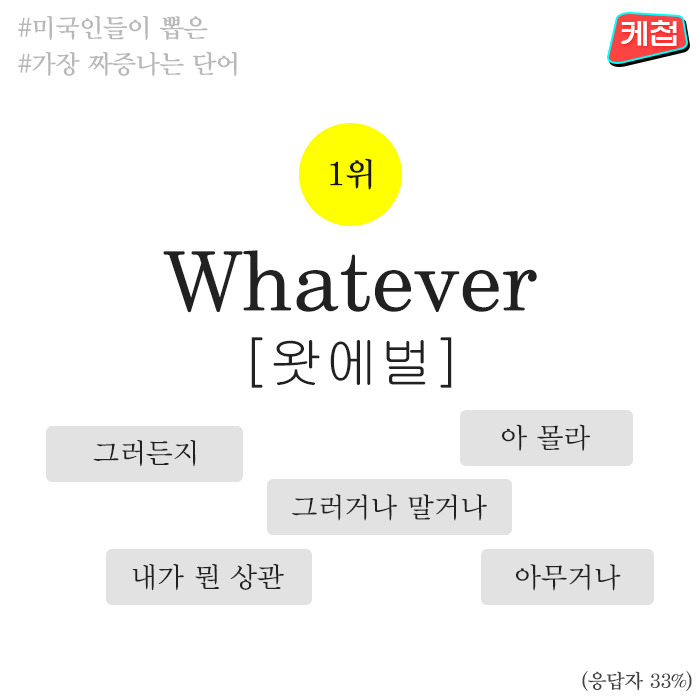 9년 연속 '미국인이 듣기 싫어하는 말' 1위 | 인스티즈