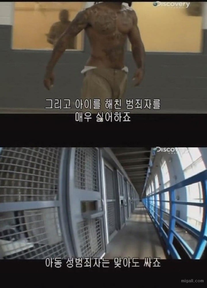 미국 교도소에 아동성범죄자가 들어가면 생기는일 | 인스티즈