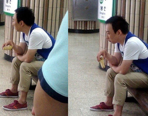 지하철에서 만난 연예인들.jpg | 인스티즈