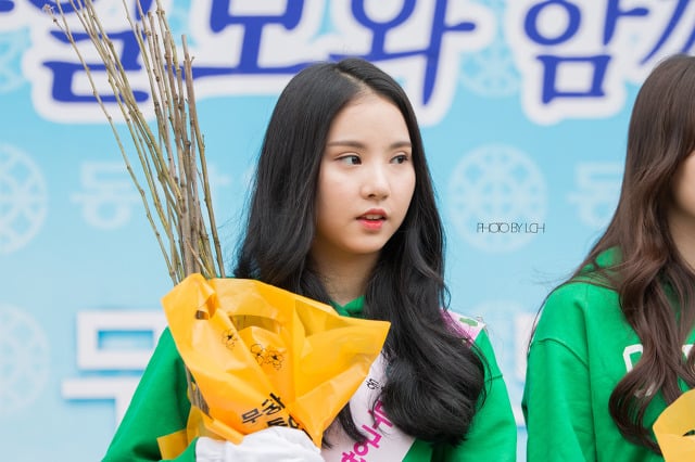여자친구 은하 데뷔 초 눈 직찍 | 인스티즈