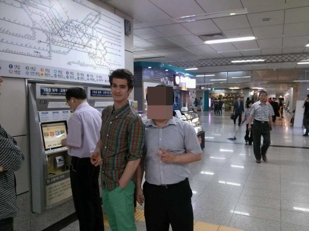 지하철에서 만난 연예인들.jpg | 인스티즈