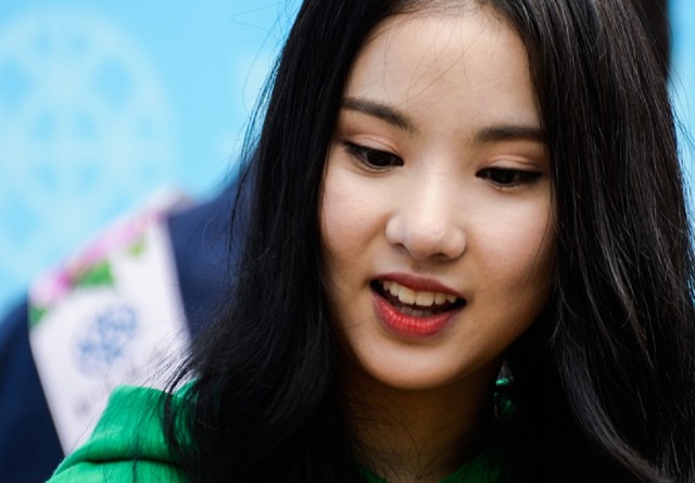 여자친구 은하 데뷔 초 눈 직찍 | 인스티즈