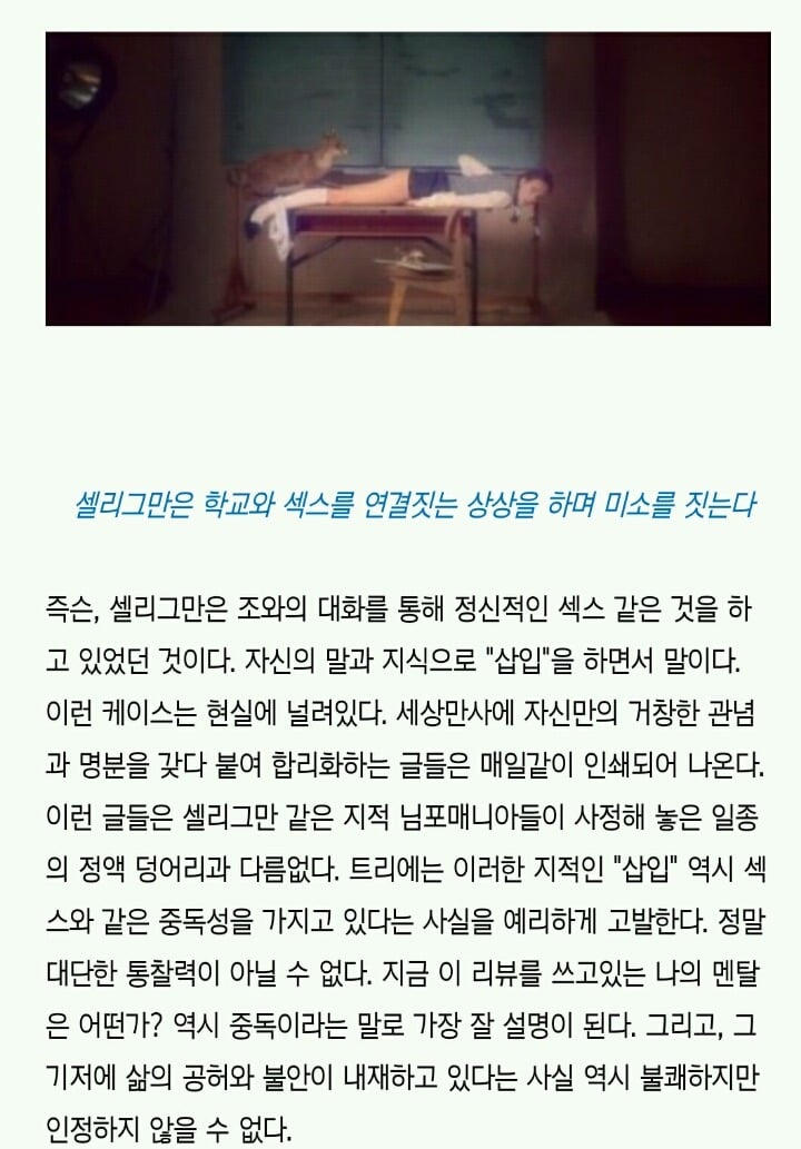 [님포매니악] 영화를 본 사람들을 위한 해석 | 인스티즈