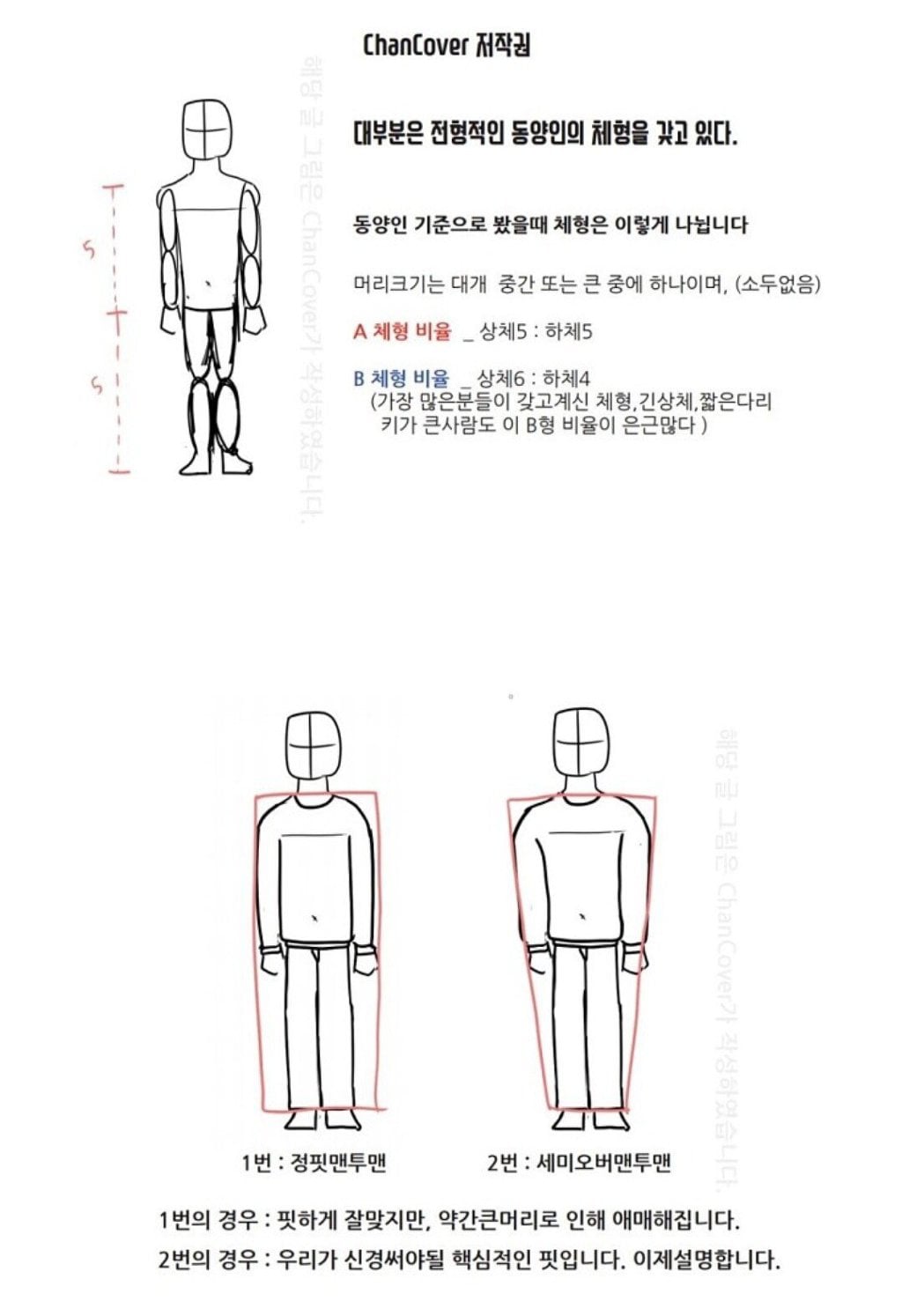 동양인 체형별 비율좋게 옷입기 팁.jpg | 인스티즈