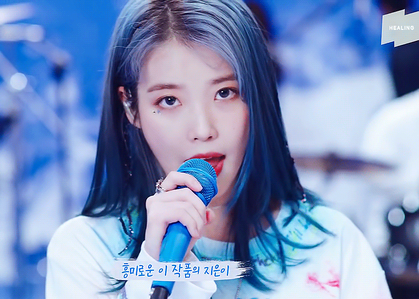 IU - Blueming 라이브🎤🎤(밴드ver.) + Live Clip (2019 IU Tour Concert 'Love, poem') | 인스티즈