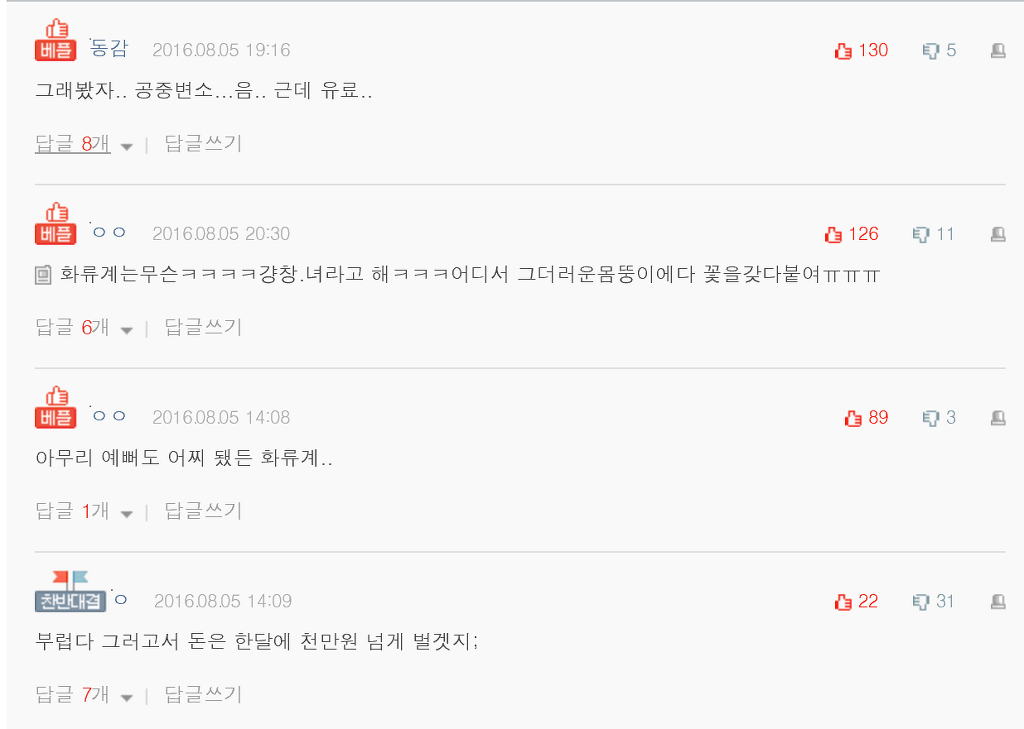화류계여자들 진짜 이쁘더라 | 인스티즈