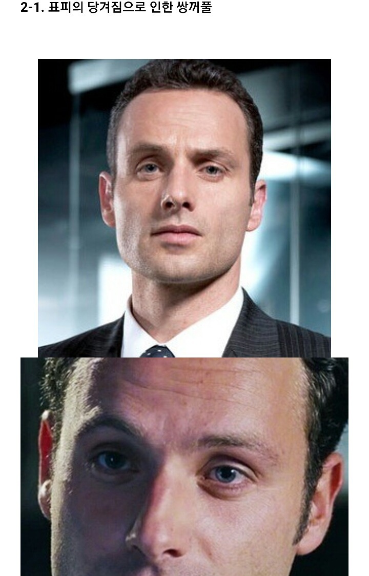 잘생긴 남자의 필요조건 '안와상융기' | 인스티즈