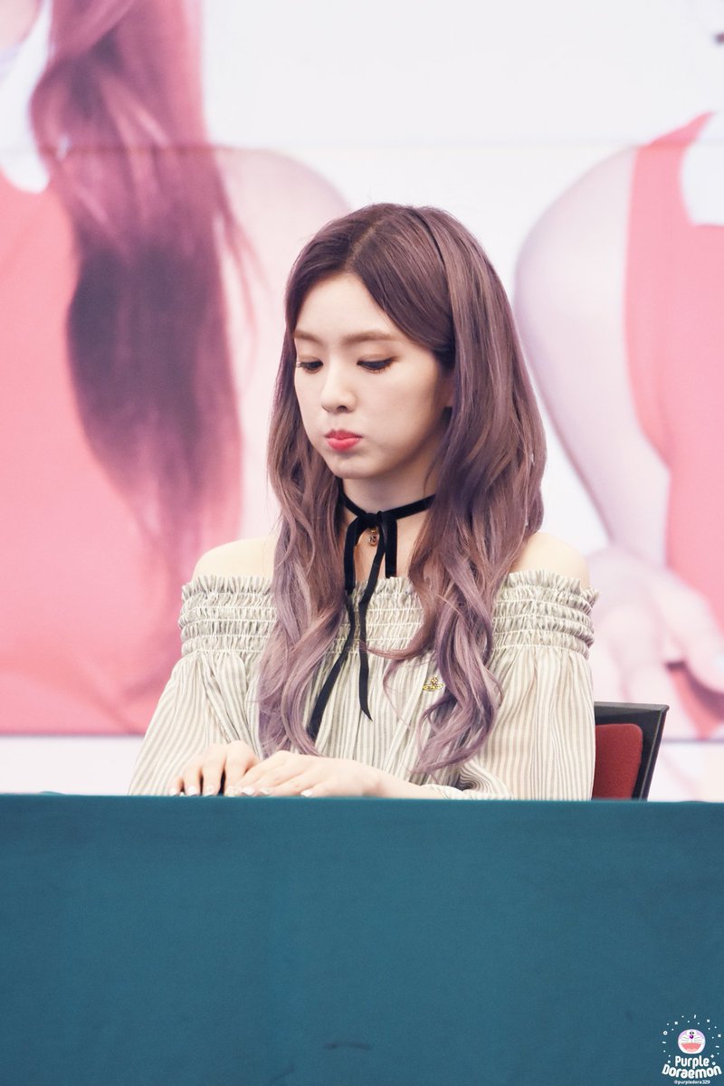 보라보라한 보라색머리 아이린.jpgif | 인스티즈