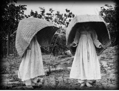 조선시대 여성 의상 - 장옷, 쓰개치마, 너울, 삿갓 | 인스티즈