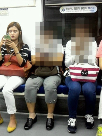 지하철에서 만난 연예인들.jpg | 인스티즈