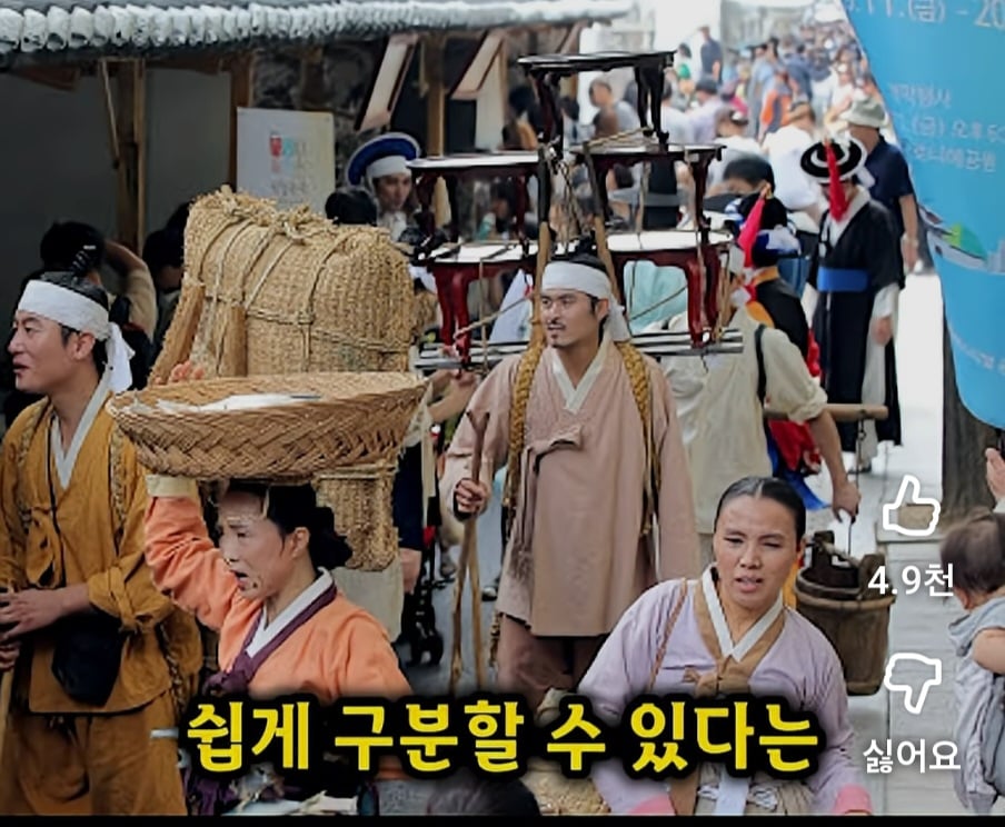 조선시대 백정의 평균 외모 | 인스티즈