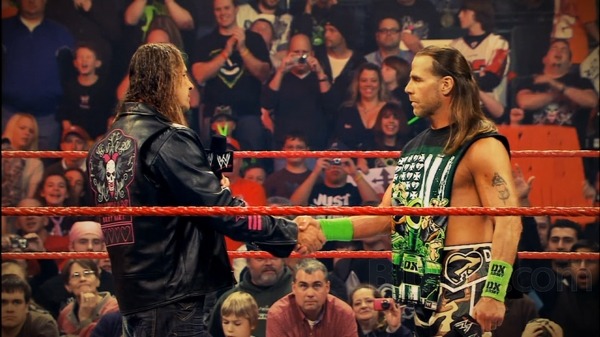 12년만에 화해하는 브렛 하트와 숀 마이클스.gif | 인스티즈