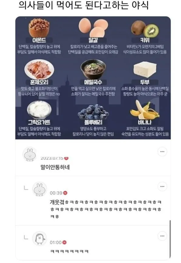 먹어도 되는 야식 수준.jpg | 인스티즈
