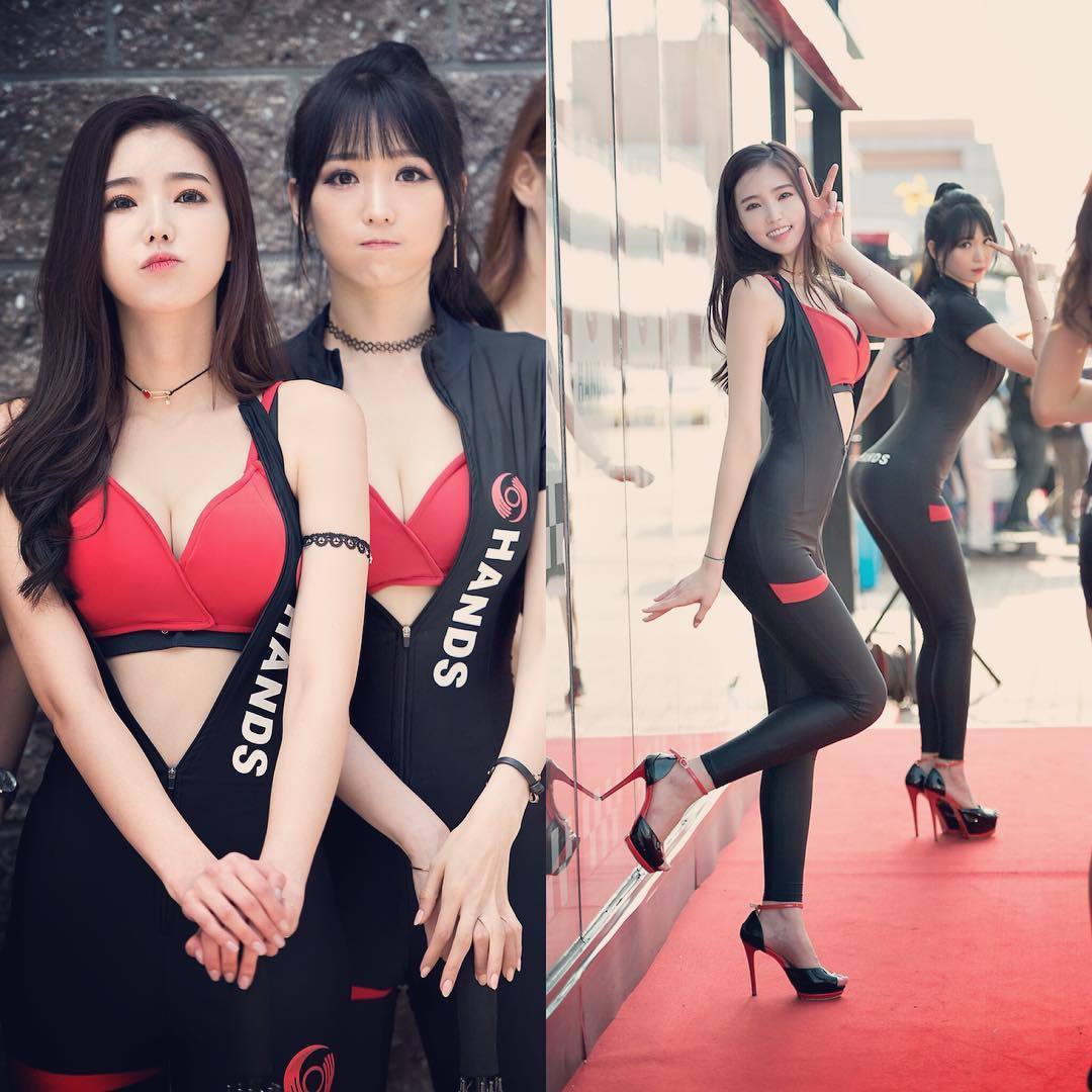 여자친구처럼 나온 레이싱모델 김보라 | 인스티즈