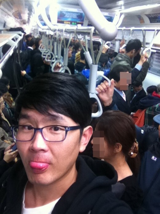 지하철에서 만난 연예인들.jpg | 인스티즈
