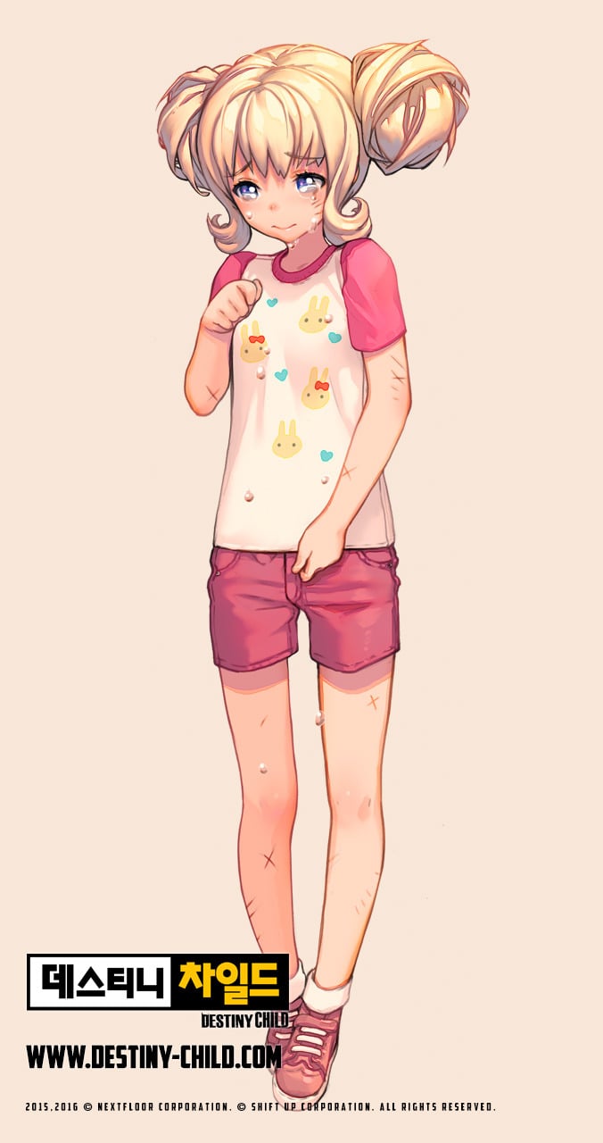 수위주의)) 신작게임 '데스티니 차일드' 여성 캐릭터 일러스트 모음 | 인스티즈