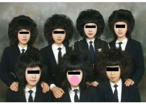 2000년대 학생이라면 한번쯤은 해봤을 지우고싶은 과거 추억의 머리. jpg | 인스티즈
