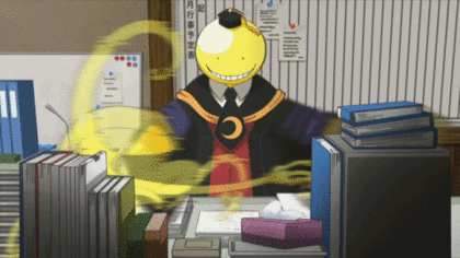 [암살교실] 살선생 원래 모습 애니버전과 실사화버전.jpgif | 인스티즈