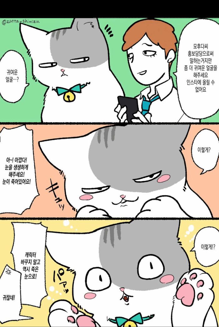 고양이가 된 회사원 만화 1~6화 | 인스티즈