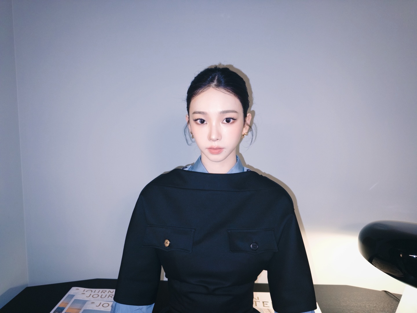 올빽머리 프라다 풀착장한 카리나 인스타 .jpg | 인스티즈