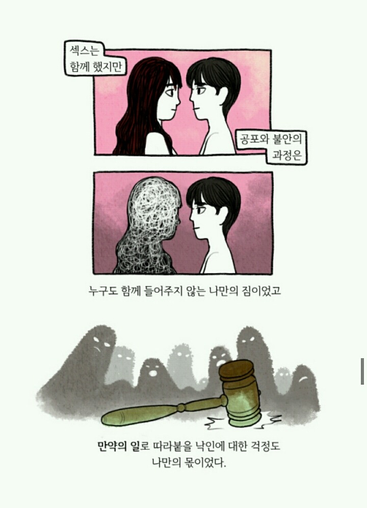 섹스는 함께, 불안과 공포는 혼자 | 인스티즈