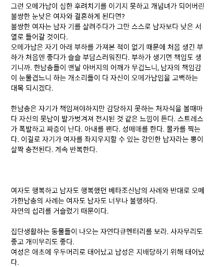 조신한 남자 만드는 남자조련법 (긴글주의) | 인스티즈