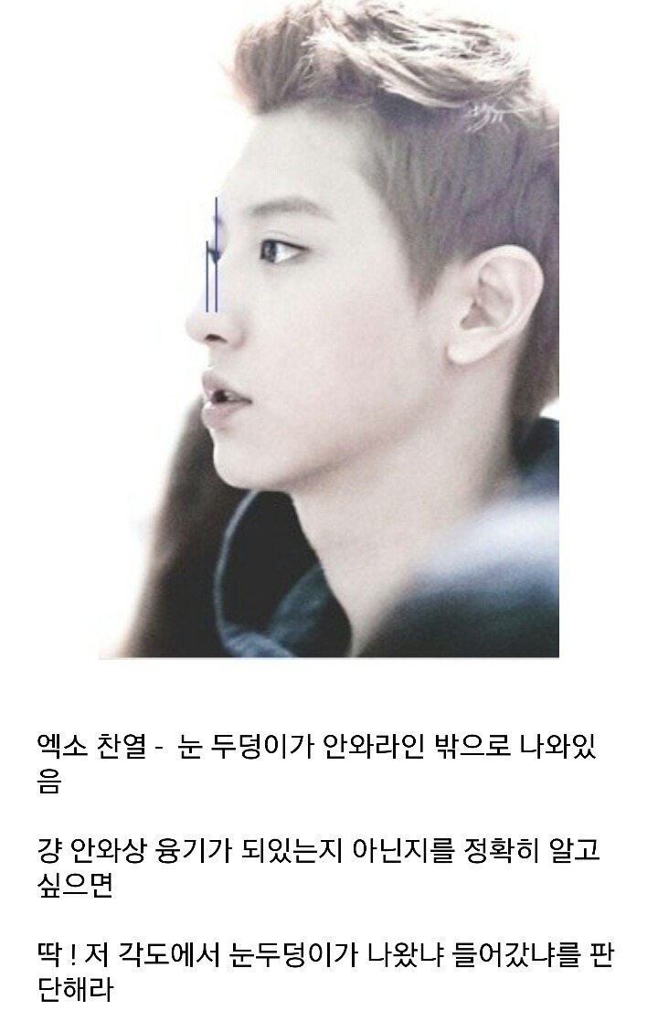 잘생긴 남자의 필요조건 '안와상융기' | 인스티즈