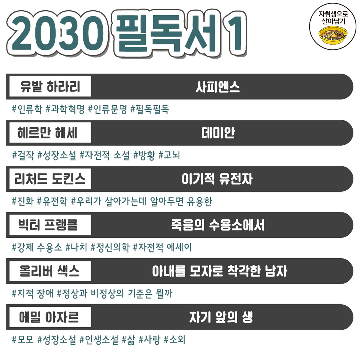 2030 필독서모음 jpg | 인스티즈