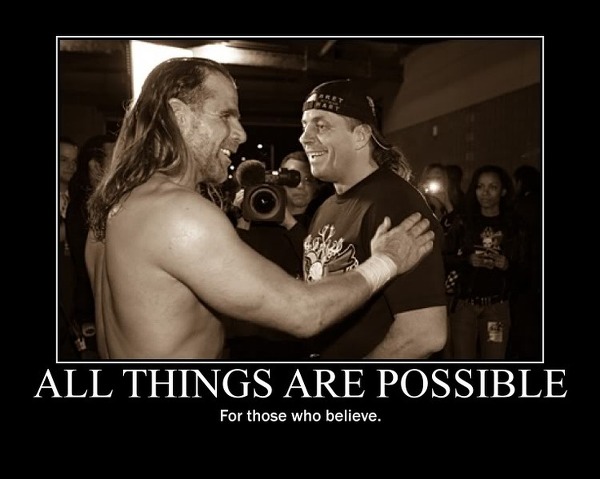 12년만에 화해하는 브렛 하트와 숀 마이클스.gif | 인스티즈