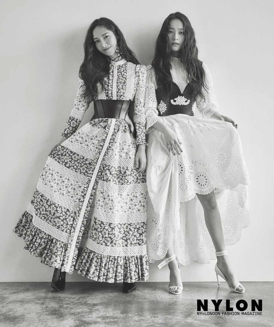 제시카 크리스탈 정자매 나일론 2019 1월호 화보 | 인스티즈