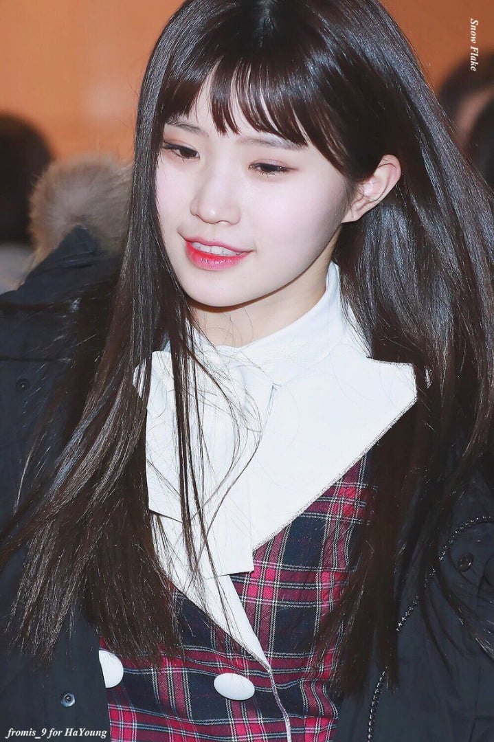 옆머리가 절대 움직이지 않는 아이돌 프로미스 송하영..jpg | 인스티즈