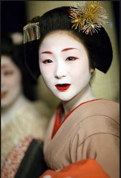 일본의 전통 게이샤 화장법 | 인스티즈
