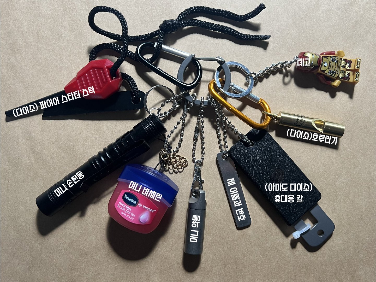 왓츠인마이 생존가방 대부분 다 다이소임 | 인스티즈