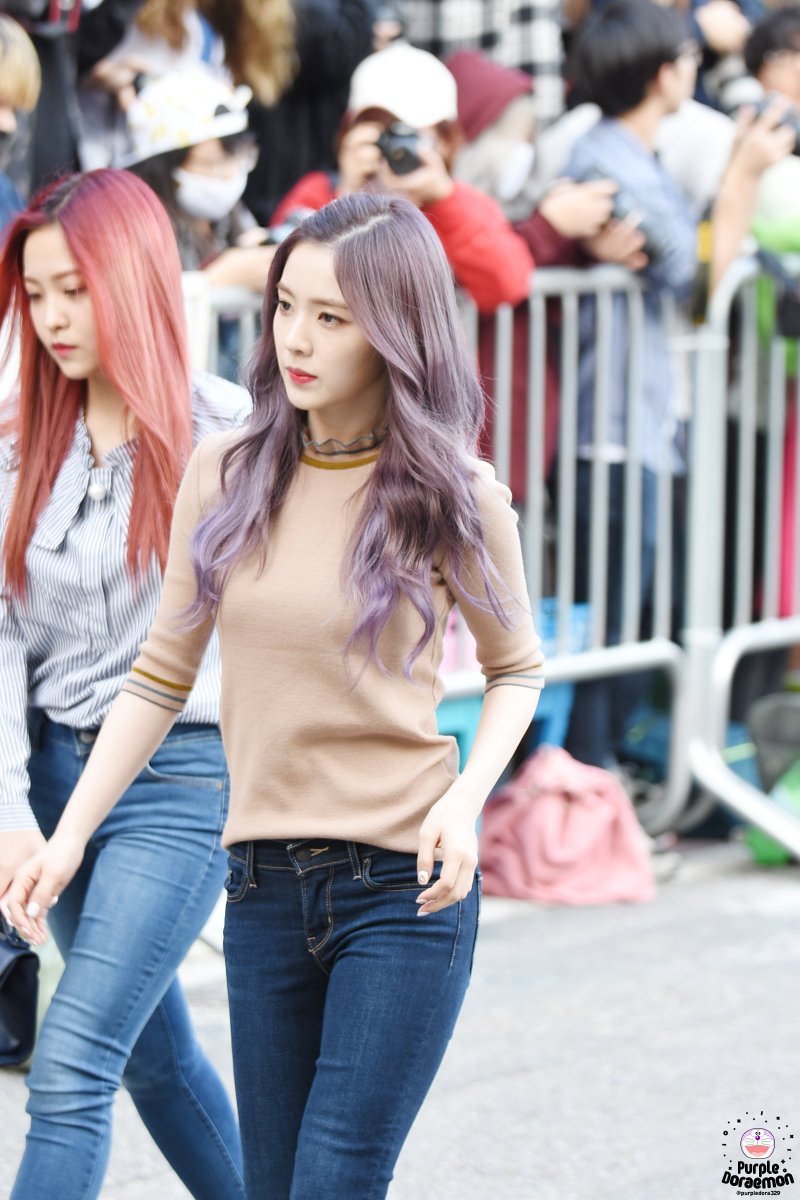 보라보라한 보라색머리 아이린.jpgif | 인스티즈