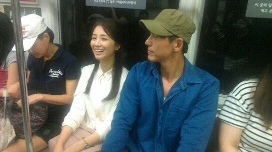 지하철에서 만난 연예인들.jpg | 인스티즈