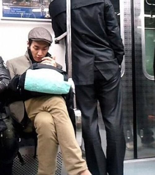 지하철에서 만난 연예인들.jpg | 인스티즈