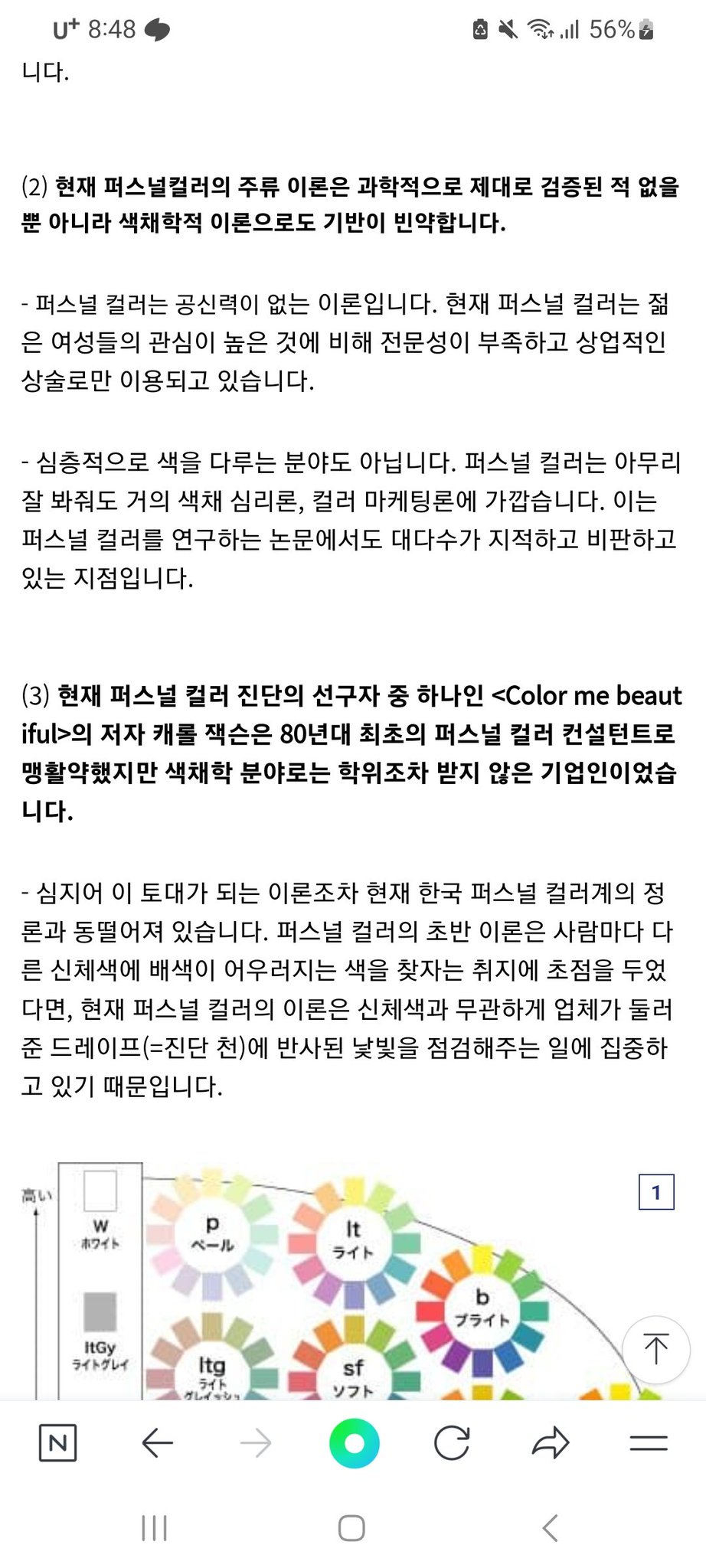 퍼스널컬러는 허상이다 | 인스티즈