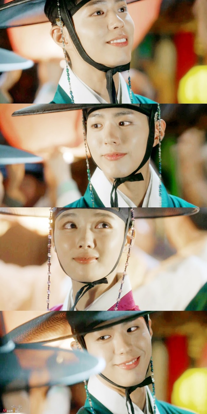 구르미그린달빛 조선 게이 로맨틱 풍등데이트.gif | 인스티즈