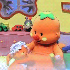 아이스크림 뺏기는 뿡치.gif | 인스티즈