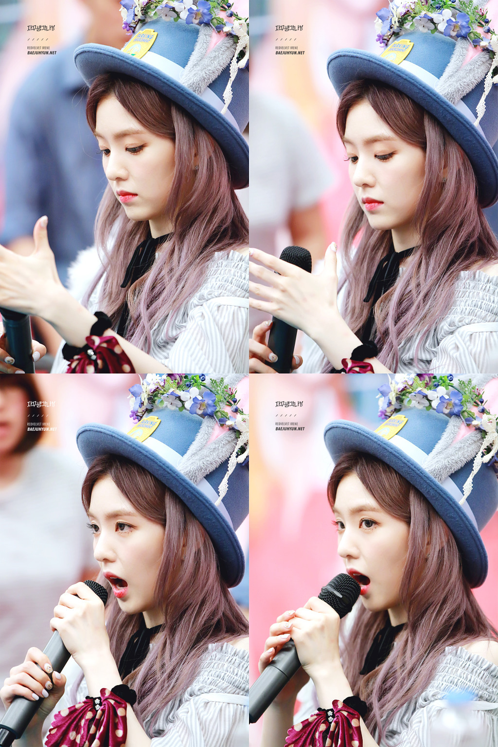 보라보라한 보라색머리 아이린.jpgif | 인스티즈